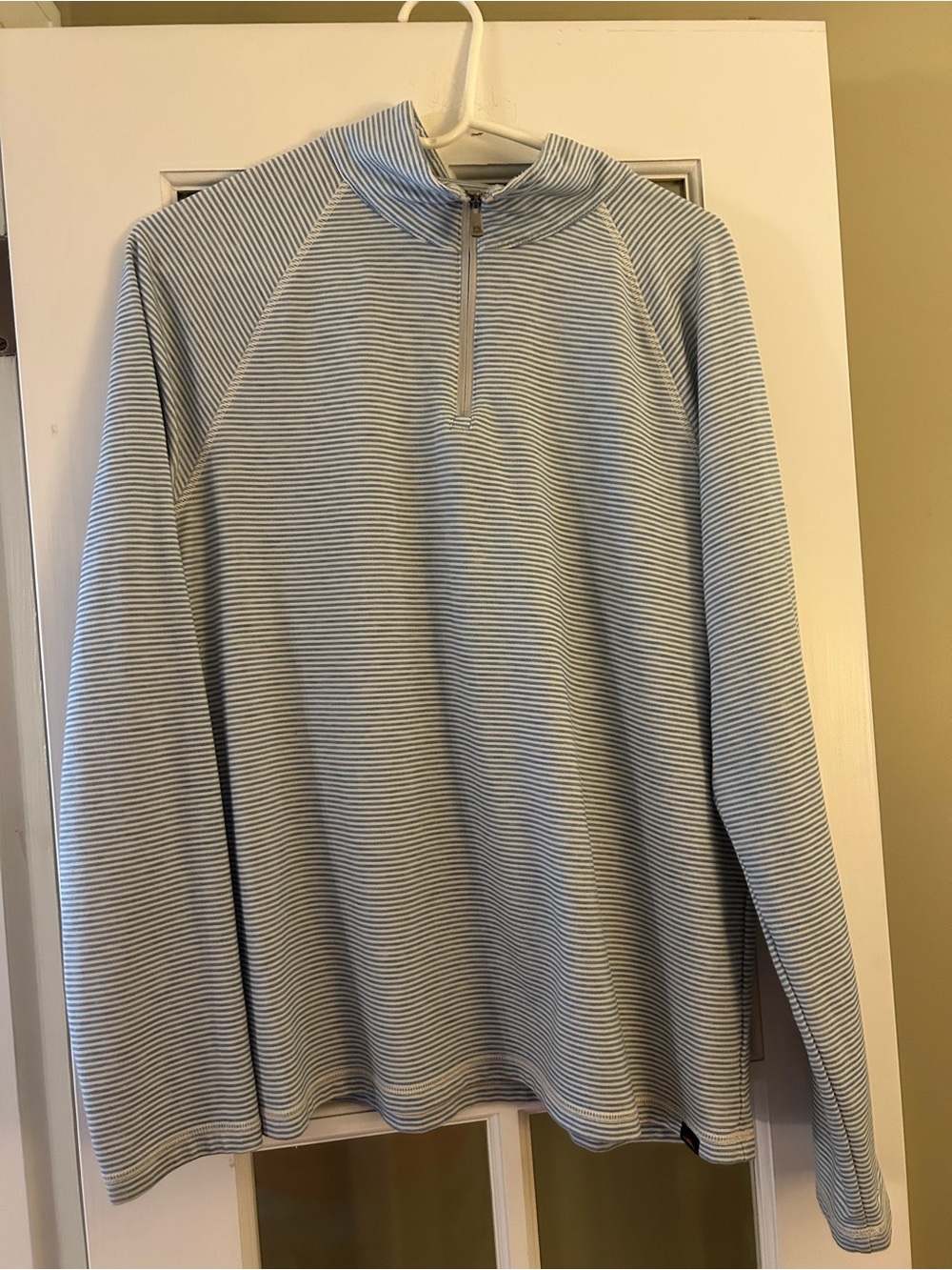 Men’s Faherty 1/4 zip pullover sz. L